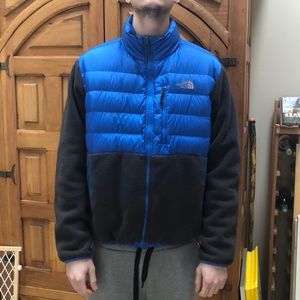 Men’s North Face fleece/down jacket